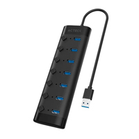 ACTECK AC-937054 - HUB ACTECK PORT X7C DH470 / HUB 7 EN 1 USB CON SWITCH / PUERTOS USB 7 / USB A / USB 3.0 / 30 CM / 5G