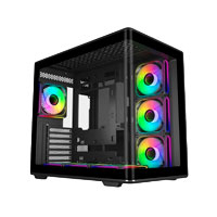 COOLER MASTER E600-KGNN-S02 - GABINETE COOLER MASTER ELITE 600, ARGB FAN 7 / NEGRO / TORRE INTERMEDIA / MINI-ITX / MINI-DTX / MICR
