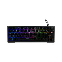 [KB-506] START THE GAME KB-506 - TECLADO VORAGO START THE GAME KB-506 TKL FACTOR 65%, RGB DINÁMICO, RUEDA MULTIMEDIA, ALÁMBRICO, NEGR