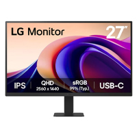 [27U631A] LG 27U631A - MONITOR PC LG 27U631A-B QHD 27 PULG,USB-C,100HZ,PANEL IPS,2560X1440,16:9,SRGB 99%,250CD/M2,TR5MS,CON
