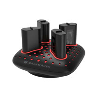 BALAM RUSH BR-943635 - BASE CARGADORA BALAM RUSH CHARGECORE QUAD BC400 / 4 BATERIAS XBOX ONE Y SERIES / LITIO / 1400 MAH /