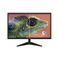 ACTECK AC-944526 - MONITOR ACTECK CAPTIVE BRITE CB185 / PLANO / 18.5 PULG / PANEL TN / 60 HZ / 5 MS / HD / VESA 75 MM /