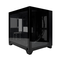[CSG570] VORAGO CSG570 - GABINETE GAME FACTOR CSG570 MATX FISHTANK, DOBLE CRISTAL, USB 3.0, S/FTE, NEGRO