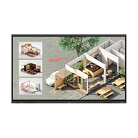 LG 86TR3DQ-B - MONITOR INTERACTIVO TOUCHSCREEN LG CREATEBOARD PRO DE 86 PLG, UHD, 400 NITS DE BRILLO, PUNTOS MULTI