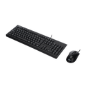 ASUS OEM U2000 KEYBOARD+MOUSE/BK/SP - TECLADO Y MOUSE ASUS U2000 /ALAMBRICO /MULTIMEDIA /OPTICO /USB