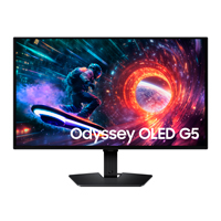 SAMSUNG LS27FG500SLXZX - MONITOR LED SAMSUNG 27 PULGADAS /G5 ODYSSEY GAMER/QHD (2560 X 1440)/ OLED / PLANO/ DP/ HDMI/ 144HZ/