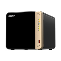 QNAP TS-464-8G-US - QNAP TS-464 4-BAY HIGH-PERFORMANCE DESKTOP NAS. INTEL 4C/4T PROCESSOR, BURST UP TO 2.9GHZ WITH 8GB D