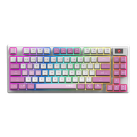 [FORGE GK600 TKL W VIOLET US] MSI OEM FORGE GK600 TKL W VIOLET US - TECLADO INALÁMBRICO MSI FORGE GK600 TKL W VIOLET US INALÁMBRICO / BLUETOOTH / USB 2.0 / RGB