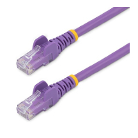CABLE DE RED 0.5M PURPURA CAT6