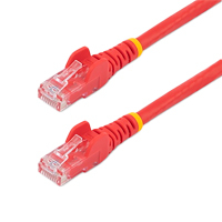 CABLE DE RED DE 0.5M ROJO CAT6