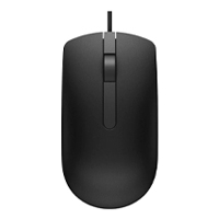 DELL 3000193337787.5 - MOUSE DELL MS116 NEGRO TECLADO KB216 NEGRO