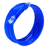 EC LINE EC-CABCAT6 - CABLE DE RED UTP CAT 6 EC LINE EC-CABCAT6 AZUL RJ45 3 MTS 24AWG