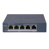 Switch Gigabit PoE+ / Monitoreable / 4 Puertos 1000 Mbps PoE+ / 1 Puerto 1000 Mbps Uplink / Configuración Nube Hik-PartnerPro / Modo Extendido hasta 300 Metros / 45 Watts