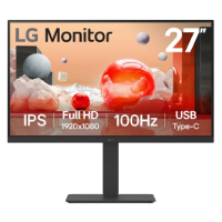 LG 27BA750 - MONITOR PC LG B2B 27BA750-B FHD 27 IPS,USB-C Y RJ45,1920X1080,100HZ,16:9,BRILLO 250NITS,SRGB99%,TR5M