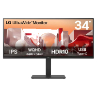 LG 34BA75QE - MONITOR PC LG B2B 34BA75QE-B CURVO ULTRAWIDE QHD 34, PANEL IPS,3440X1440,21:09,ALTAVOZ 5WX2,BRILLO 3