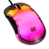 [MO-505] START THE GAME MO-505 - MOUSE / VORAGO START THE GAME / MO-505, ALAMBRICO RGB NEON HASTA 7,200 DPIS USB TRASPARENTE