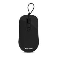 VORAGO MO-102-BK - MOUSE / VORAGO / MO-102, NEGRO OPTICO ALAMBRICO 1,000/1,600 DPI USB