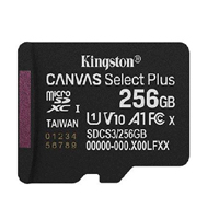 [SDCS3/256GBSP] KINGSTON SDCS3/256GBSP - MEMORIA FLASH MICRO SD KINGSTON SDXC CANVAS SELECT PLUS 256GB 150MB/S UHS-I U1 V10 SIN/ADAPTADOR (SD