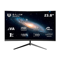 BALAM RUSH BR-943031 - MONITOR GAMER BALAM RUSH ANDROMEDA MAG24Y / CURVO / 23.8 PULG / PANEL VA / FULL HD / 180 HZ / 1 MS /