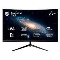 BALAM RUSH BR-942980 - MONITOR GAMER BALAM RUSH ANDROMEDA MAG27Y / CURVO / 27 PULG / VA / FULL HD / 180 HZ / 1 MS / R1800 /