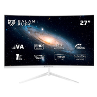BALAM RUSH BR-942997 - MONITOR GAMER BALAM RUSH ANDROMEDA MAG27Y / CURVO / 27 PULG / VA / FULL HD / 180 HZ / 1 MS / R1800 /