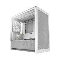 NZXT CC-H31FW-01 - GABINETE NZXT H3 FLOW / BLANCO / VIDRIO TEMPLADO / MINI TORRE/ MICRO-ATX /GAMER