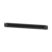 PANEL PASACABLES CON CEPILLO 1U
