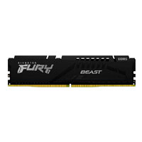 KINGSTON KF564C32BBE-16 - MEMORIA RAM KINGSTON DIMM DDR5 16GB 6400MT/S FURY BEAST BLACK EXPO CL32 288PIN 1.4V C/DISIPADOR DE C