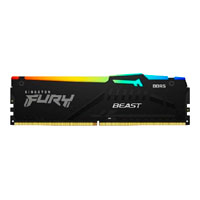 KINGSTON KF564C32BBEA-16 - MEMORIA RAM KINGSTON DIMM DDR5 16GB 6400MT/S FURY BEAST BLACK EXPO RGB CL32 288PIN 1.4V C/DISIPADOR