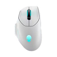 DELL AW620M-W-DEAM - MOUSE OPTICO DELL GAMER | AW620M | INALAMBRICO CABLEADO | USB | LUNAR LIGHT | 570-BBBV |
