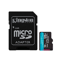 [SDCG4/128GB] KINGSTON SDCG4/128GB - MEMORIA FLASH MICRO SD KINGSTON SDXC CANVAS GO PLUS 128GB 200MB/S UHS-I U3 V30 C/ADAPTADOR (SDCG4/12