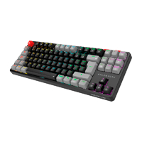 BALAM RUSH BR-940672 - TECLADO GAMER BALAM RUSH LEVEL PRO GK990 / INALAMBRICO DUAL / USB C - DONGLE USB - BT 5.0 / 5 DISPOS