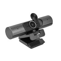 PERFECT CHOICE PC-320531 - CAMARA WEB 2K 5 MEGAPIXELES, CON BOCINA DUAL PARA VIDEOCONFERENCIA, ROTACION 360, AUTOFOCUS, CON CAN