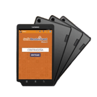 SOFT RESTAURANT FEB25-SRMOVIL-4 - SOFT RESTAURANT PAQUETE 4 TABLETAS COMANDERO 8PULG/3GB RAM/32GB ALM TBM8-TB300FU3+MDI