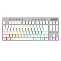 BALAM RUSH BR-940412 - TECLADO GAMER DOMINATE EXPERT GK959 / INALAMBRICO DUAL / MECANICO / ILUMNACION RGB / RECARGABLE / 87