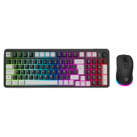 BALAM RUSH BR-940429 - KIT GAMER BALAM RUSH SQUAD CONQUEST PRO KG525 / TECLADO Y MOUSE / DUAL / DONGLE USB - BT / ESPAÑOL /