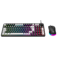 [BR-940443] BALAM RUSH BR-940443 - KIT GAMER BALAM RUSH SQUAD CONQUEST KG515 / TECLADO - MOUSE / ALAMBRICO / ILUMINACION RGB / ANTI-GH
