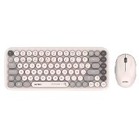 ACTECK AC-940221 - KIT ACTECK CREATOR CHIC K-COLORS MK480 / TECLADO Y MOUSE / INALAMBRICO - MULTIMEDIA / 85 TECLAS / OP