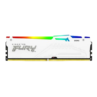 KINGSTON KF560C30BWEAK2-32 - MEMORIA RAM KINGSTON DIMM DDR5 32GB 2X16GB 6000MT/S FURY BEAST WHITE EXPO RGB CL30 288PIN 1.4V C/DIS