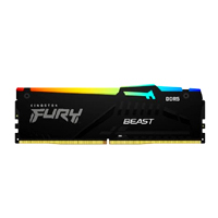 KINGSTON KF560C36BBEA-32 - MEMORIA RAM KINGSTON DIMM DDR5 32GB 6000MT/S FURY BEAST BLACK EXPO RGB CL36 288PIN 1.35V C/DISIPADOR