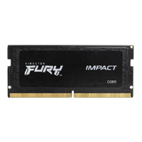KINGSTON KF548S38IB-8 - MEMORIA RAM KINGSTON SODIMM DDR5 8GB 4800MT/S FURY IMPACT BLACK CL38 262PIN 1.1V C/DIFUSOR DE CALOR