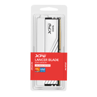 ADATA AX5U5600C468G-SLABWH - MEMORIA XPG LANCER BLADE UDIMM DDR5 8GB PC-44800 5600MHZ CL46 1.1V CON DISIPADOR BLANCO PC GAMMER/AL