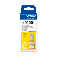 [BTD100Y] BROTHER BTD100Y - BOTELLA DE TINTA BROTHER AMARILLO BTD100Y DE ULTRA ALTO RENDIMIENTO DE HASTA 5,000 PGINAS COMPATIBLE