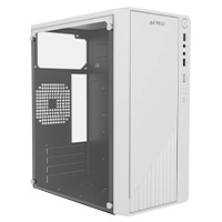 [AC-939522] ACTECK AC-939522 - GABINETE ACTECK KIOTO GC220 / MINI TORRE / MICRO ATX, MINI ITX / FUENTE 500W / PANEL IZQ ACRILICO +