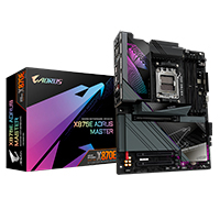 [X870E AORUS MASTER] GIGABYTE X870E AORUS MASTER - TARJETA MADRE GIGABYTE X870E AORUS MASTER / SOCKET AM5 / DDR5 / ATX / WIFI7 / BT / GAMA ALTA
