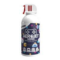 SILIMEX AEROJET GAMER 300 ML - AIRE COMPRIMIDO AEROJET GAMER 360 REMOVEDOR DE POLVO SILIMEX DE 300 ML.