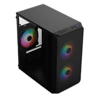 ACTECK AC-939249 - GABINETE ACTECK DOOM PRO MESH GI730M / MINI TORRE / MINI ITX, MICRO ATX / FUENTE DE PODER 600 W / PA