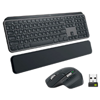 [920-010924] LOGITECH 920-010924 - TECLADO Y MOUSE LOGITECH MX KEYS COMBO BUSINESS GEN 2 INALAMBRICO USB BOLT (ESPAÑOL) GRAFITO