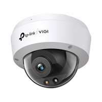 TP LINK VIGI C240(2.8MM) - CAMARA IP DOMO TP-LINK VIGI C2402.8MM 4MP FULL COLOR IK10 H.265 POE/12 V CC IP67 MICROSD MICROFONO