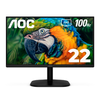 [22B2HM2] AOC 22B2HM2 - MONITOR LED AOC 22B2HM2 / COLOR NEGRO / PANEL VA 21.5 / HDMI Y VGA / ASPECTO 169 / TIEMPO DE RESPUES